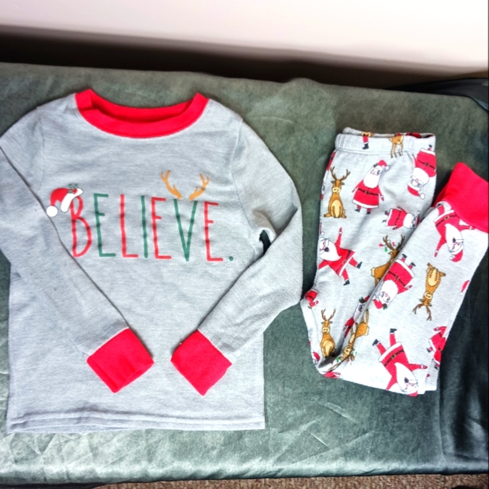 Rae Dunn Toddler Christmas PJs 4T